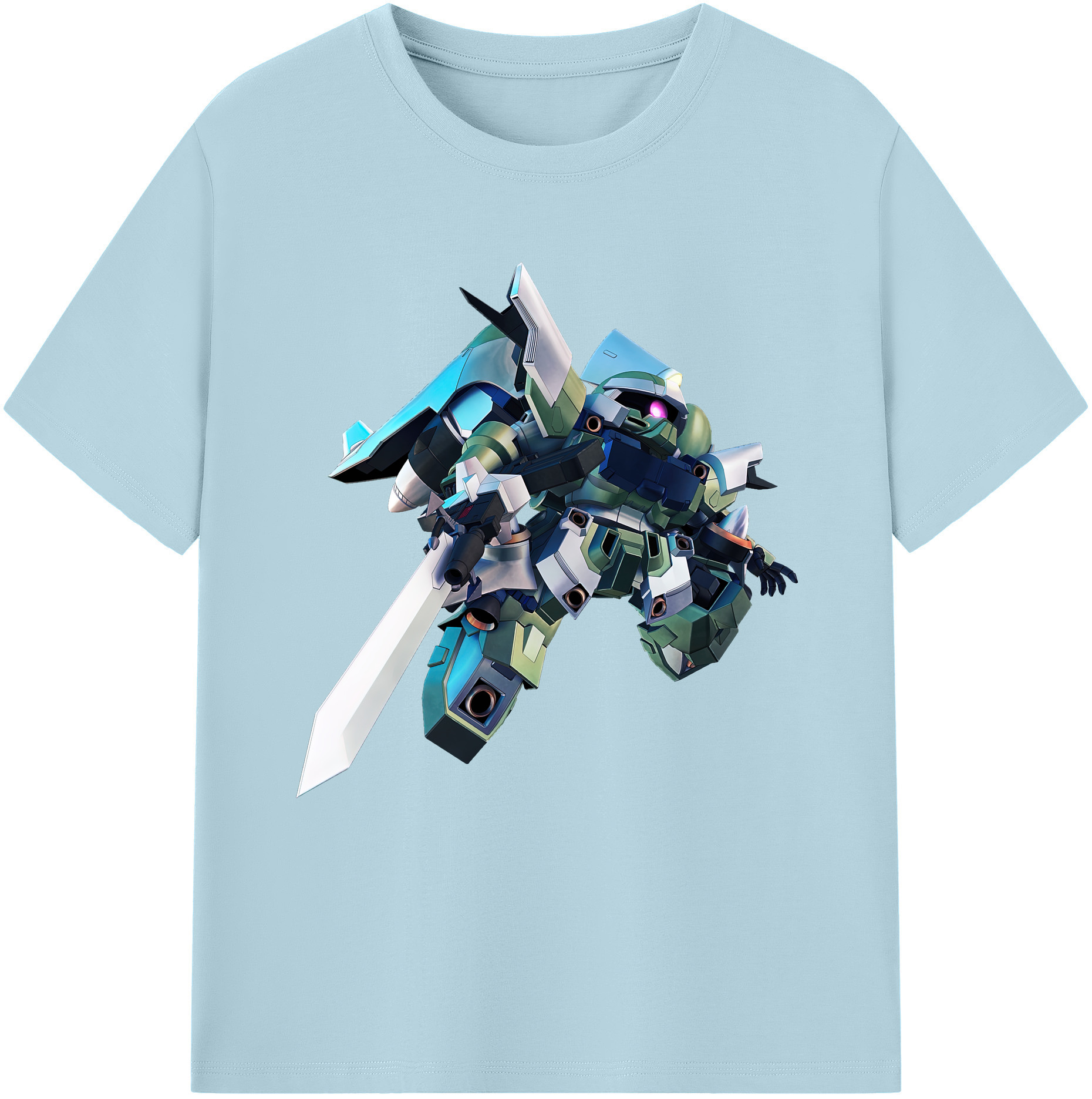 （画像用） 機動戦士ガンダム Mobile Suit Gundam 綿100％半袖Tシャツ（フロントプリント）